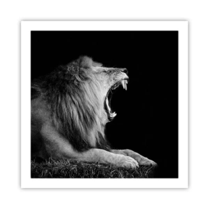 Affisch - Utan någon tvekan - 60x60 cm