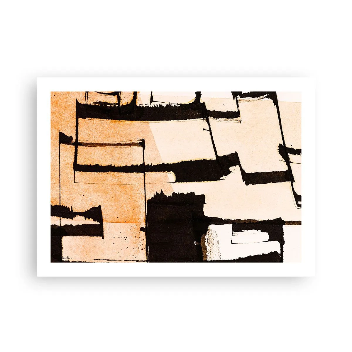 Affisch - Ändå ordning - 70x50 cm