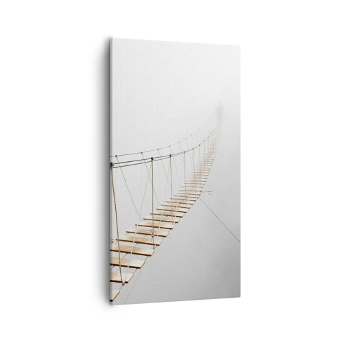 Canvastavla - Bild på duk - Vart leder den dig? - 55x100 cm