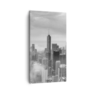 Canvastavla - Bild på duk - Amerikanskt landskap - 45x80 cm