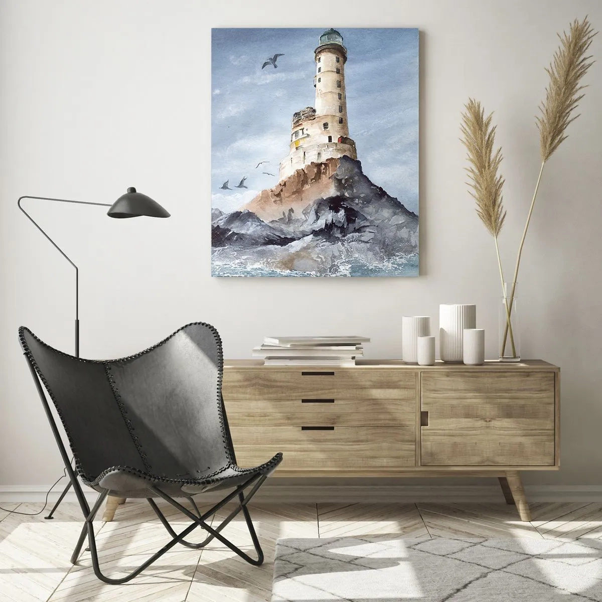 Glastavla - Bild på glas - Oövervinnelig - 80x120 cm