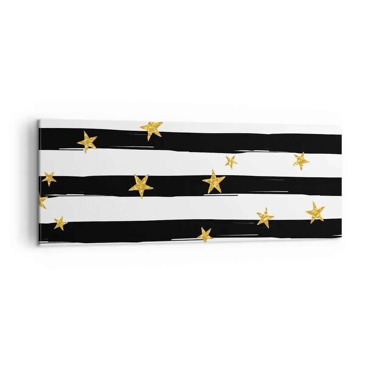 Canvastavla - Bild på duk - Alla är vi födda under lycklig stjärna - 140x50 cm