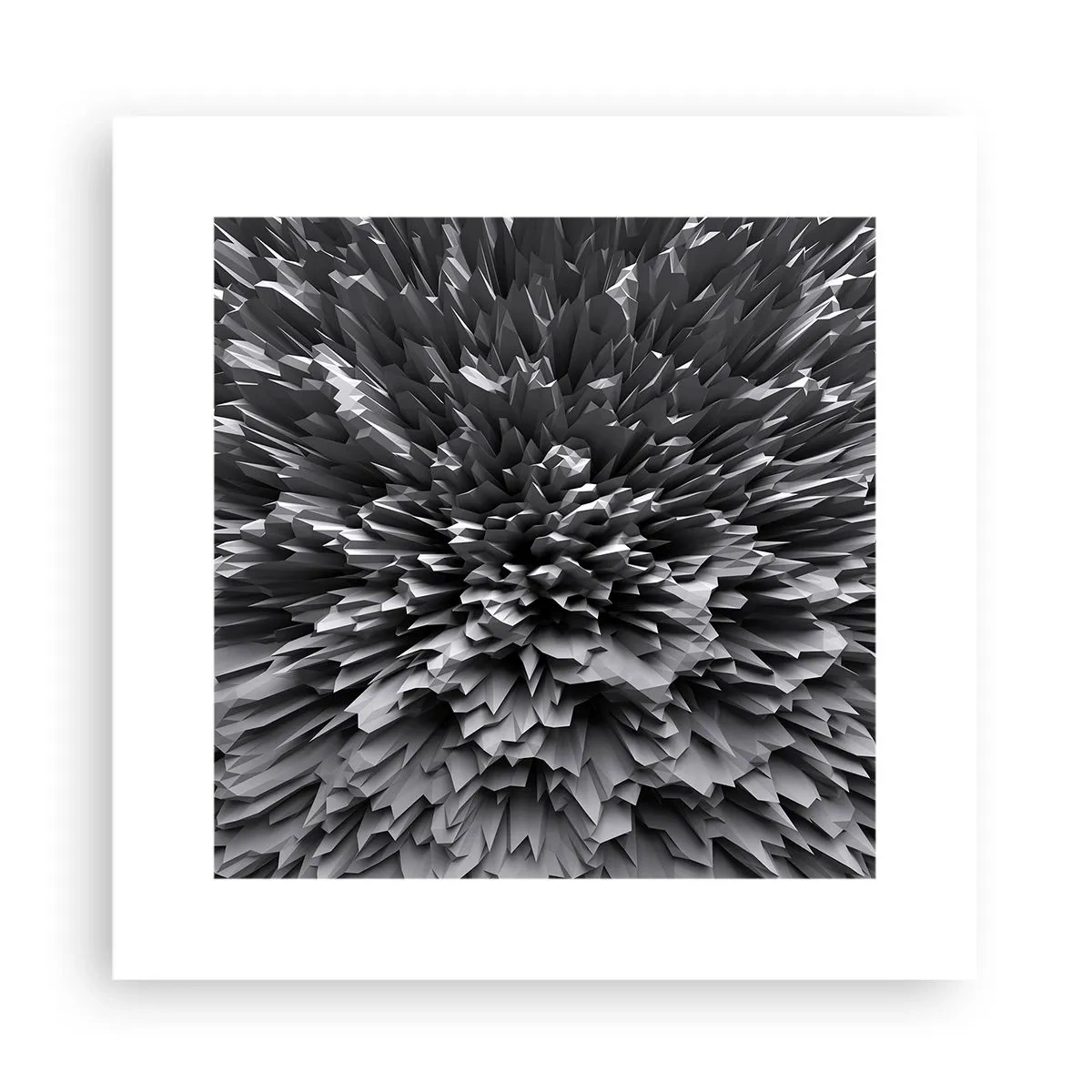 Affisch - Det kan inte bli vassare än så här - 30x30 cm