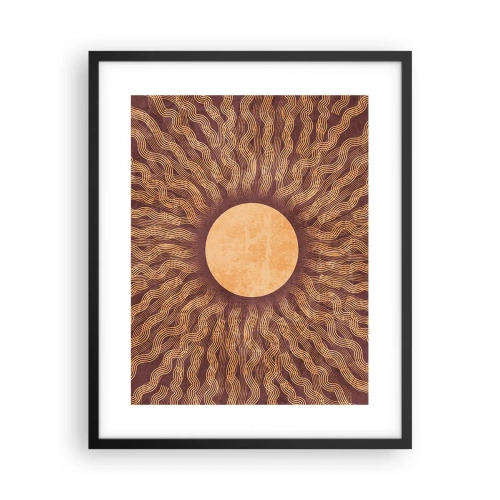 Affisch i svart ram - Solikon - 40x50 cm