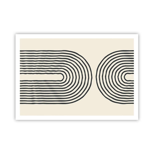 Affisch - Om en stund... - 100x70 cm