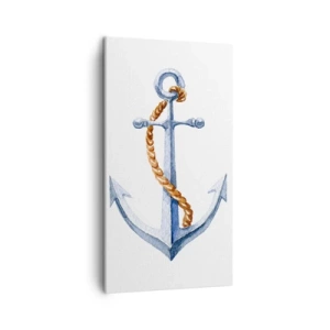 Canvastavla - Bild på duk - Heja äventyret! - 45x80 cm