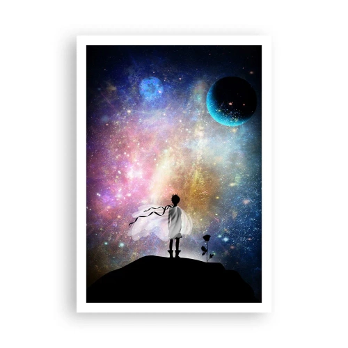 Affisch - Den lille prinsen - 70x100 cm