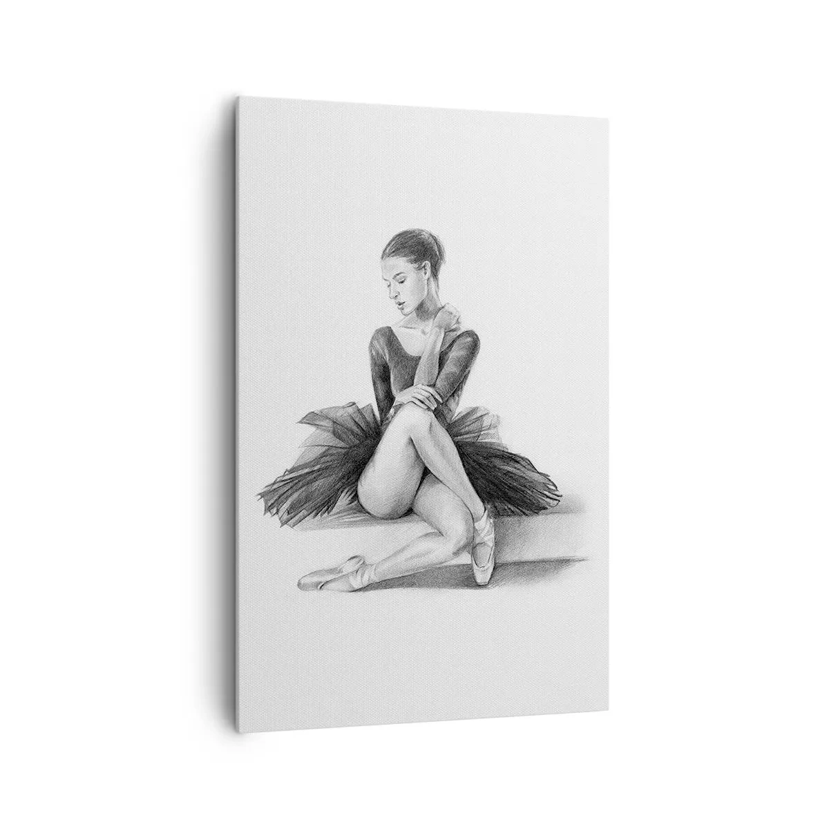 Canvastavla - Bild på duk - Förtrollad av dansen - 80x120 cm