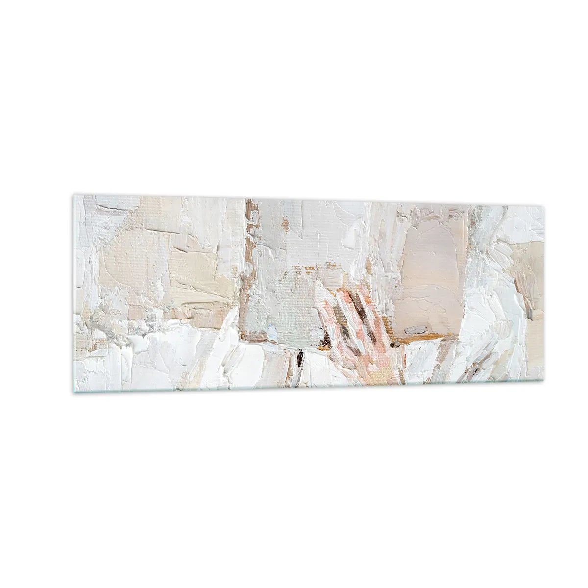 Glastavla - Bild på glas - I en annan värld - 140x50 cm