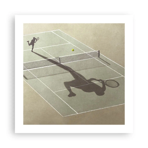 Affisch - Övervinna sig själv - 50x50 cm