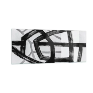 Glastavla - Bild på glas - Att skapa djupet - 100x40 cm