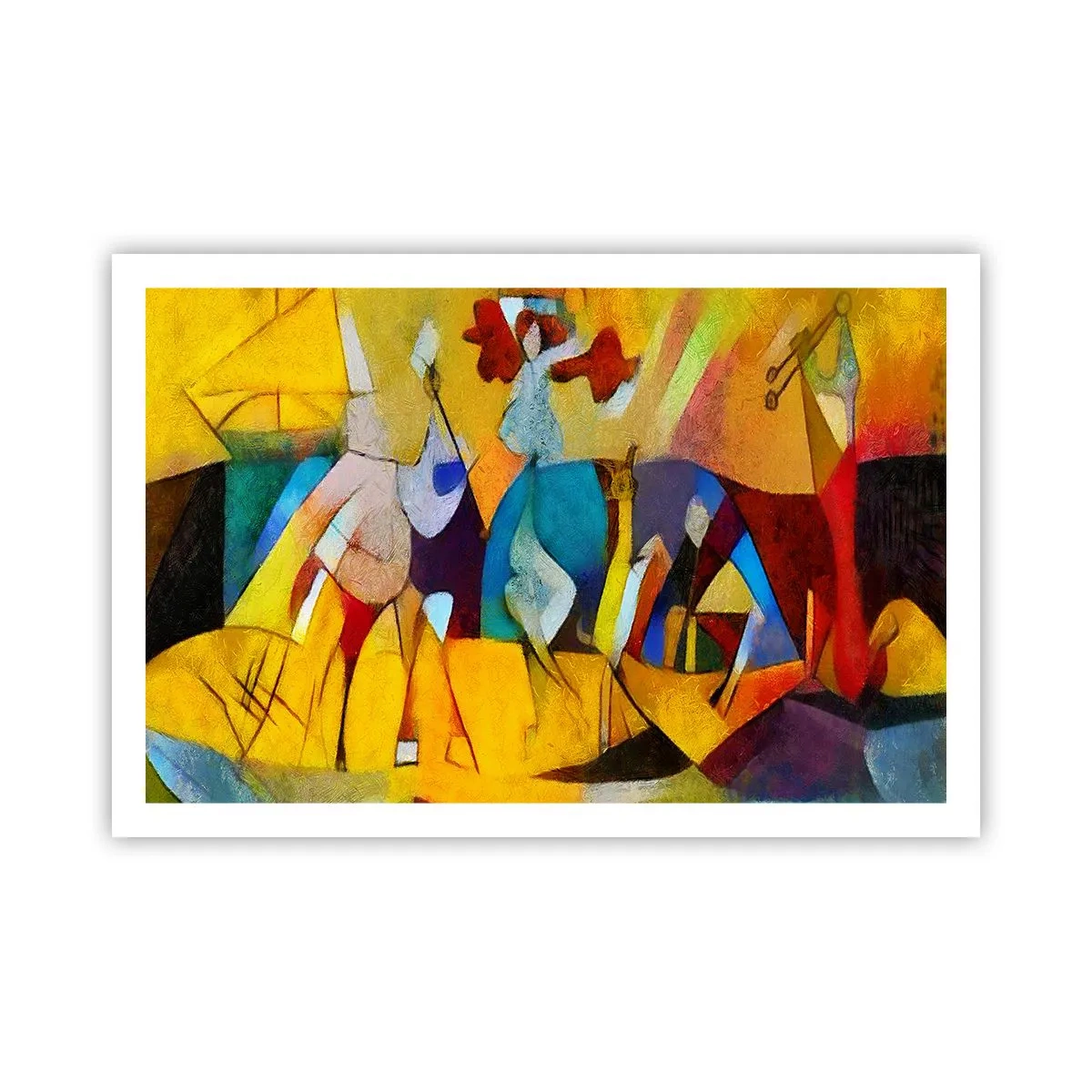 Affisch - Sol - liv -glädje - 91x61 cm