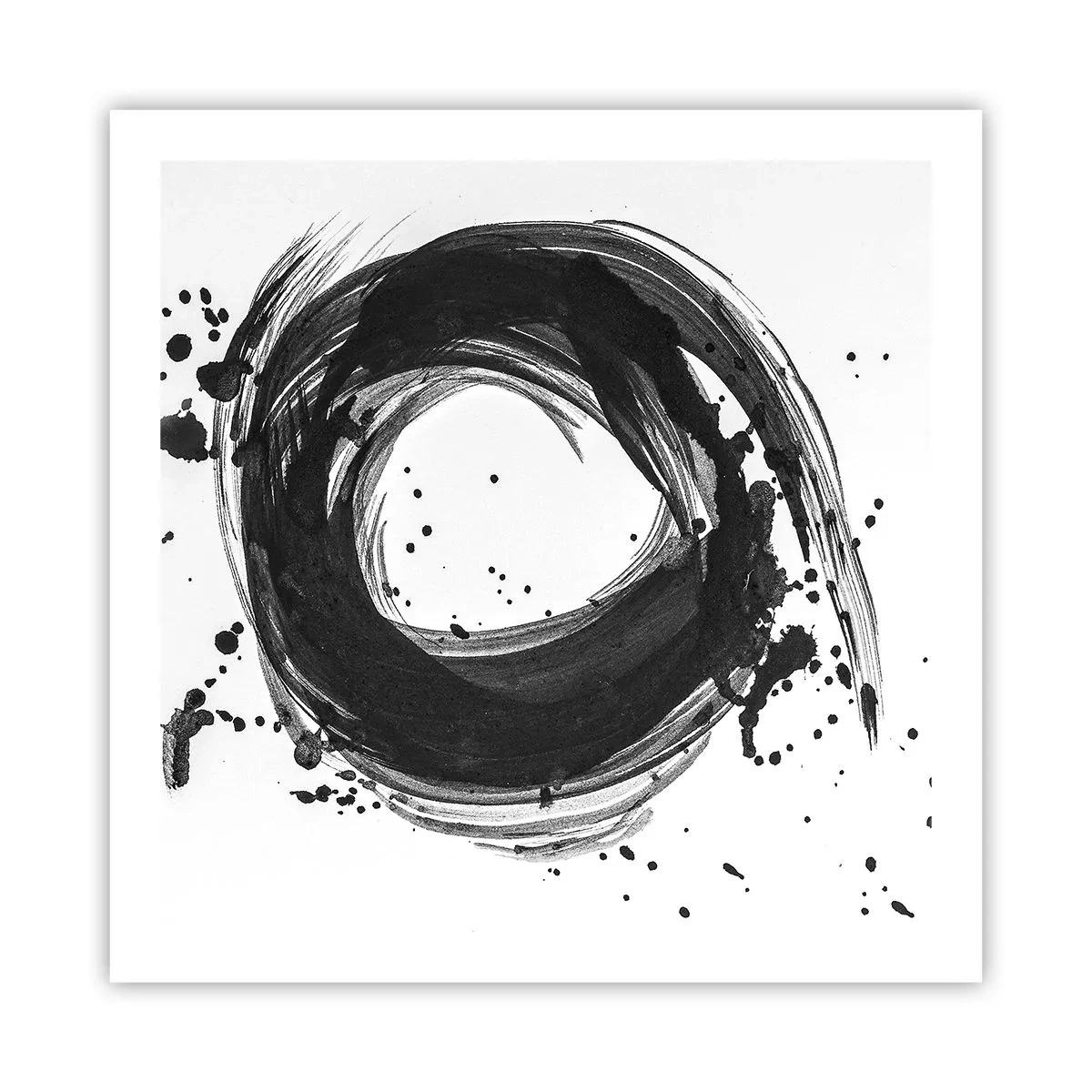 Affisch - Skapandets virvel - 60x60 cm