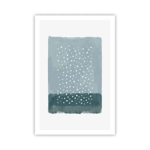 Affisch - Uppstådda ur det blåa - 61x91 cm