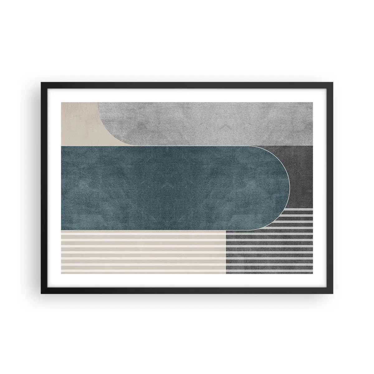 Affisch i svart ram - Horisontell komposition - 70x50 cm