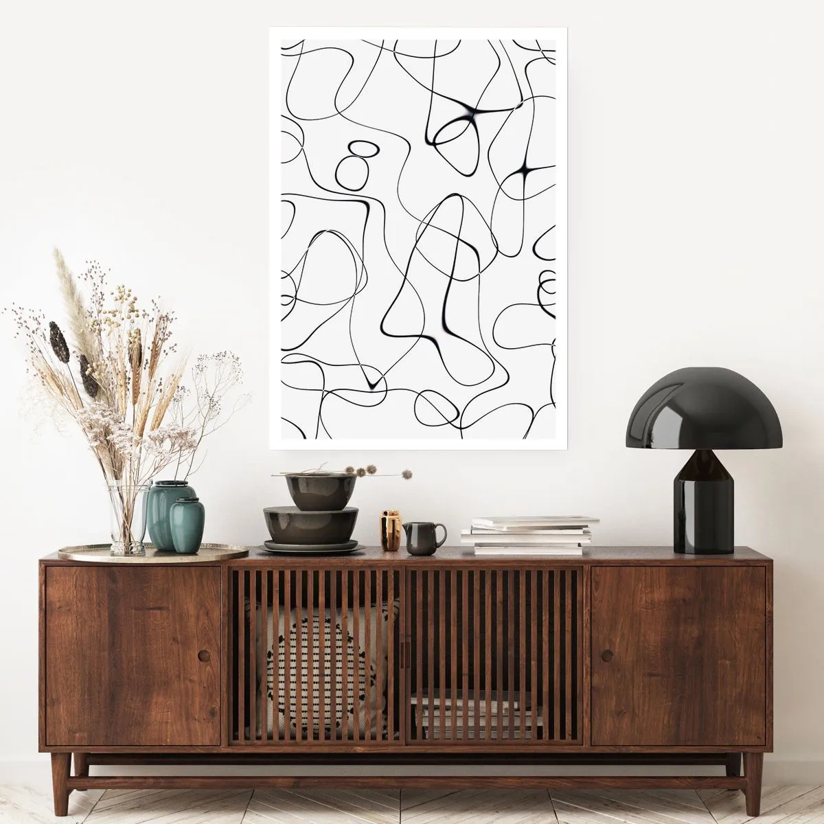 Affisch - Livets stigar, ödets tur - 50x70 cm