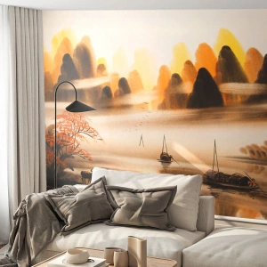 Fototapet Standard Eco - Längre bort än Fjärran Östern - Kina, Landskap, Asien - 350x256 cm