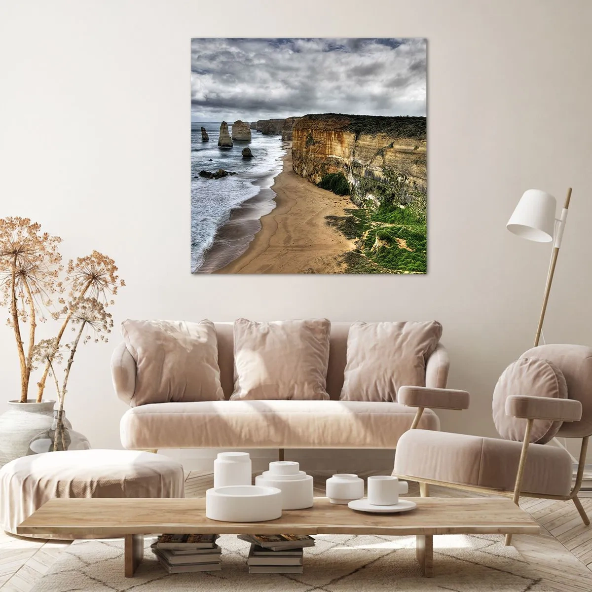 Canvastavla - Bild på duk - Rå skönhet - 70x70 cm