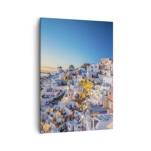 Canvastavla - Bild på duk - Grekhetens essäns - 50x70 cm