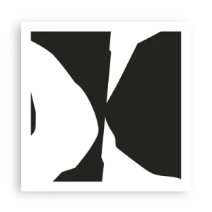 Affisch - Positiv-negativ - 60x60 cm