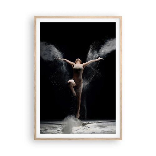 Affisch i ram av ljusek - Alverna finns - 70x100 cm