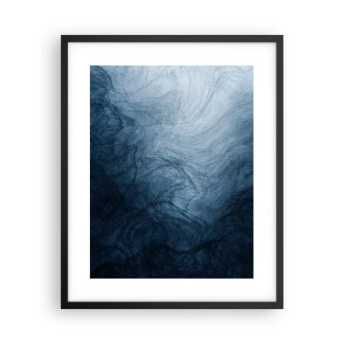 Affisch i svart ram - Nå djupt in - 40x50 cm