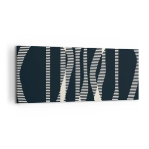 Canvastavla - Bild på duk - Försök att bryta mörkret - 120x50 cm