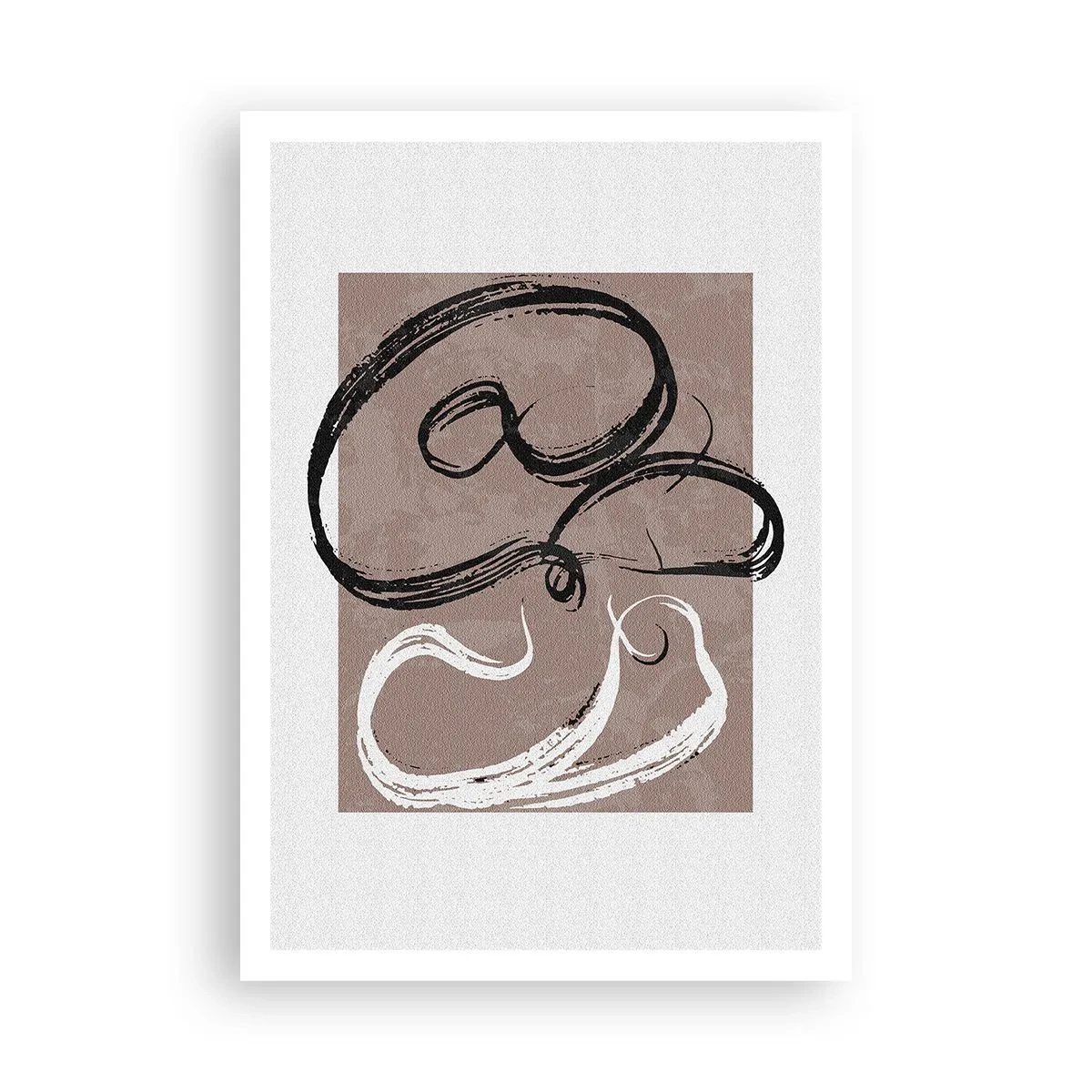 Affisch - Komposition - sökande efter fullständighet - 70x100 cm