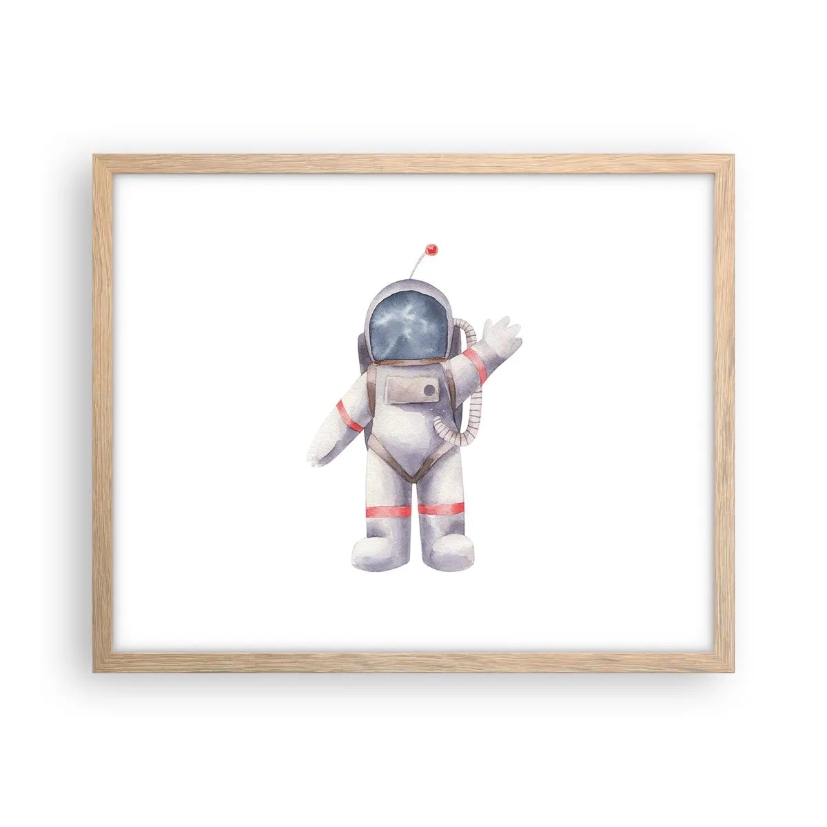 Affisch i ram av ljusek - Det var allt för nu! - 50x40 cm