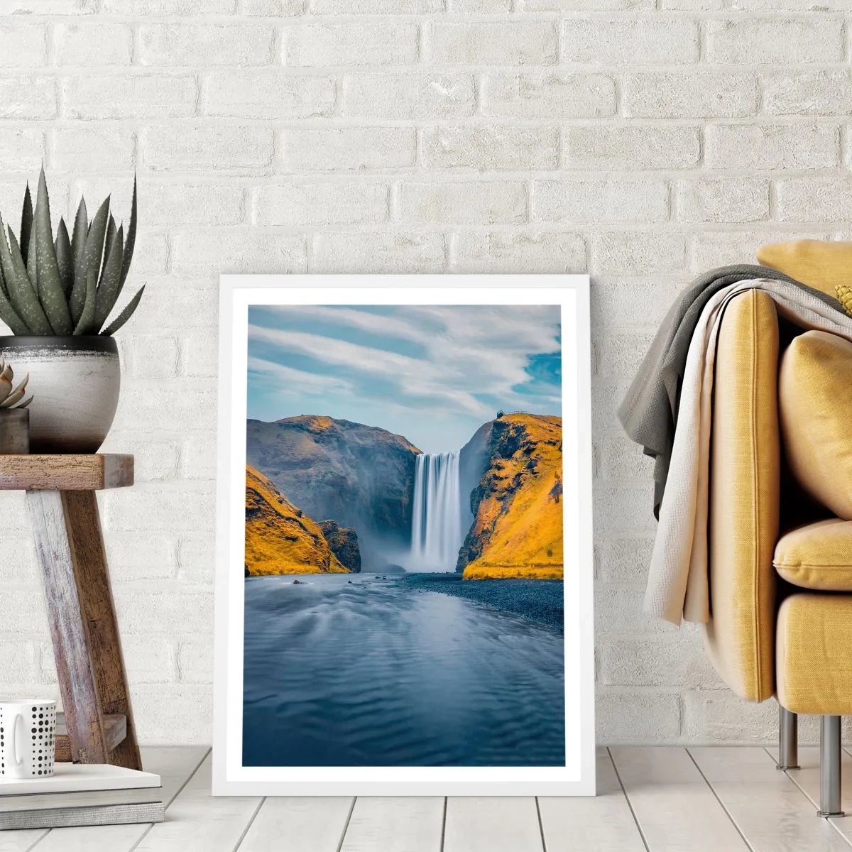 Affisch i vit ram - Evig varaktighet, evig rörelse - 61x91 cm