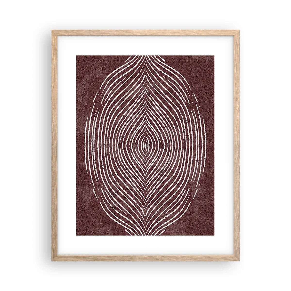 Affisch i ram av ljusek - Rymden talar - 40x50 cm