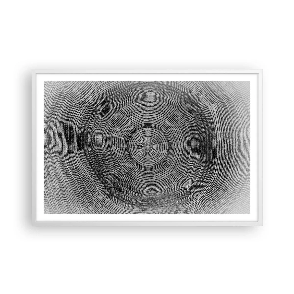 Affisch i vit ram - Ett tecken i tiden - 91x61 cm