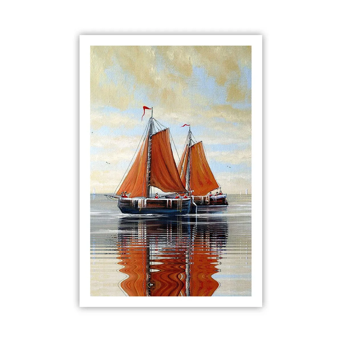 Affisch - Hej, segla seglaren… - 61x91 cm