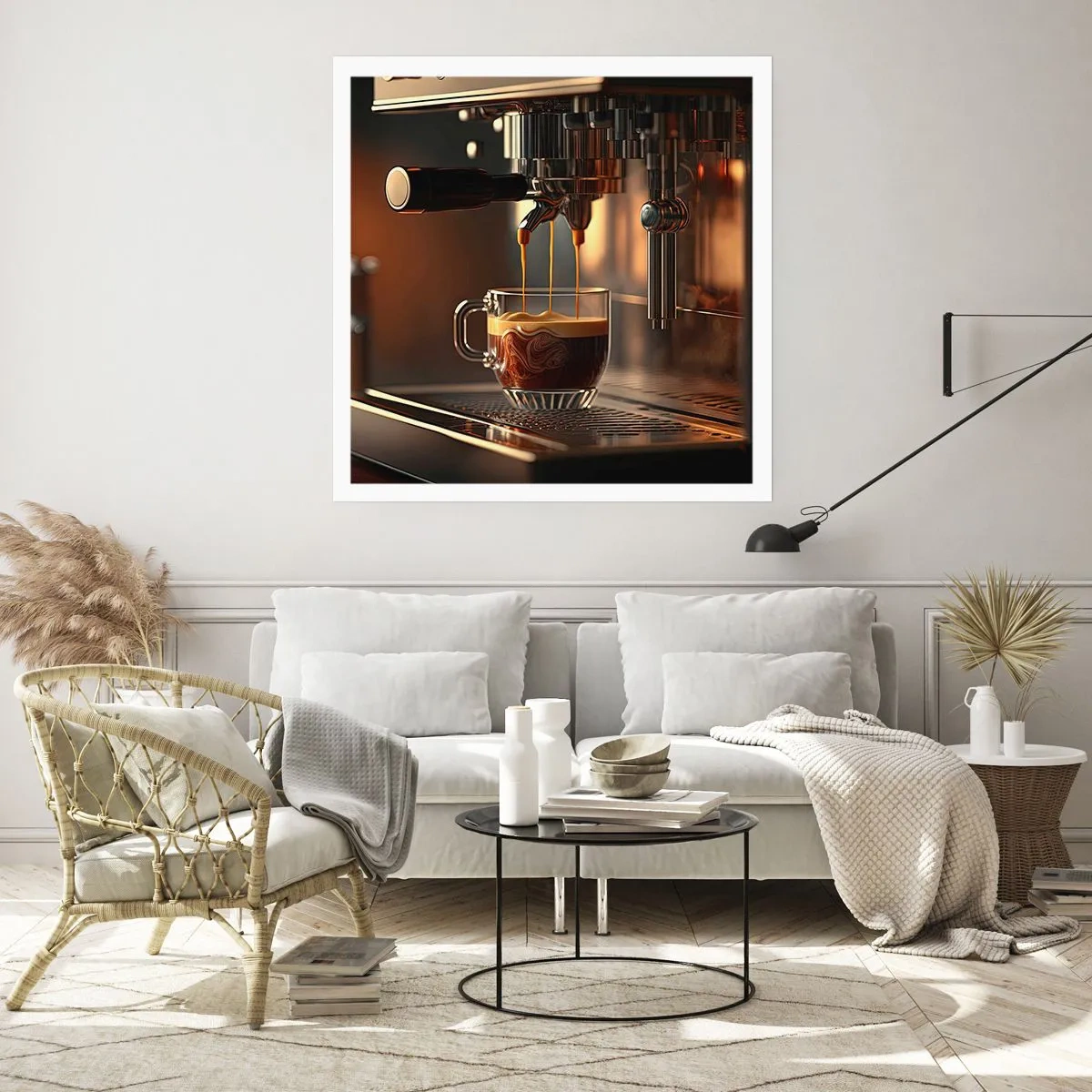 Affisch - En sensuell blandning - 60x60 cm