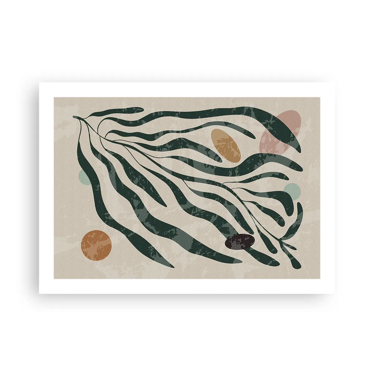 Affisch - Bland de gröna - 70x50 cm