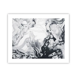 Affisch - Jordens inre - 50x40 cm