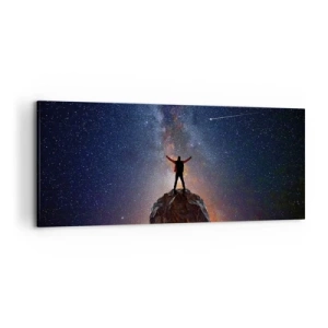 Canvastavla - Bild på duk - Kraften är med mig! - 120x50 cm