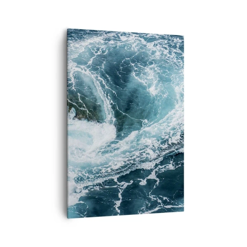 Canvastavla - Bild på duk - Porten till jordens inre - 70x100 cm