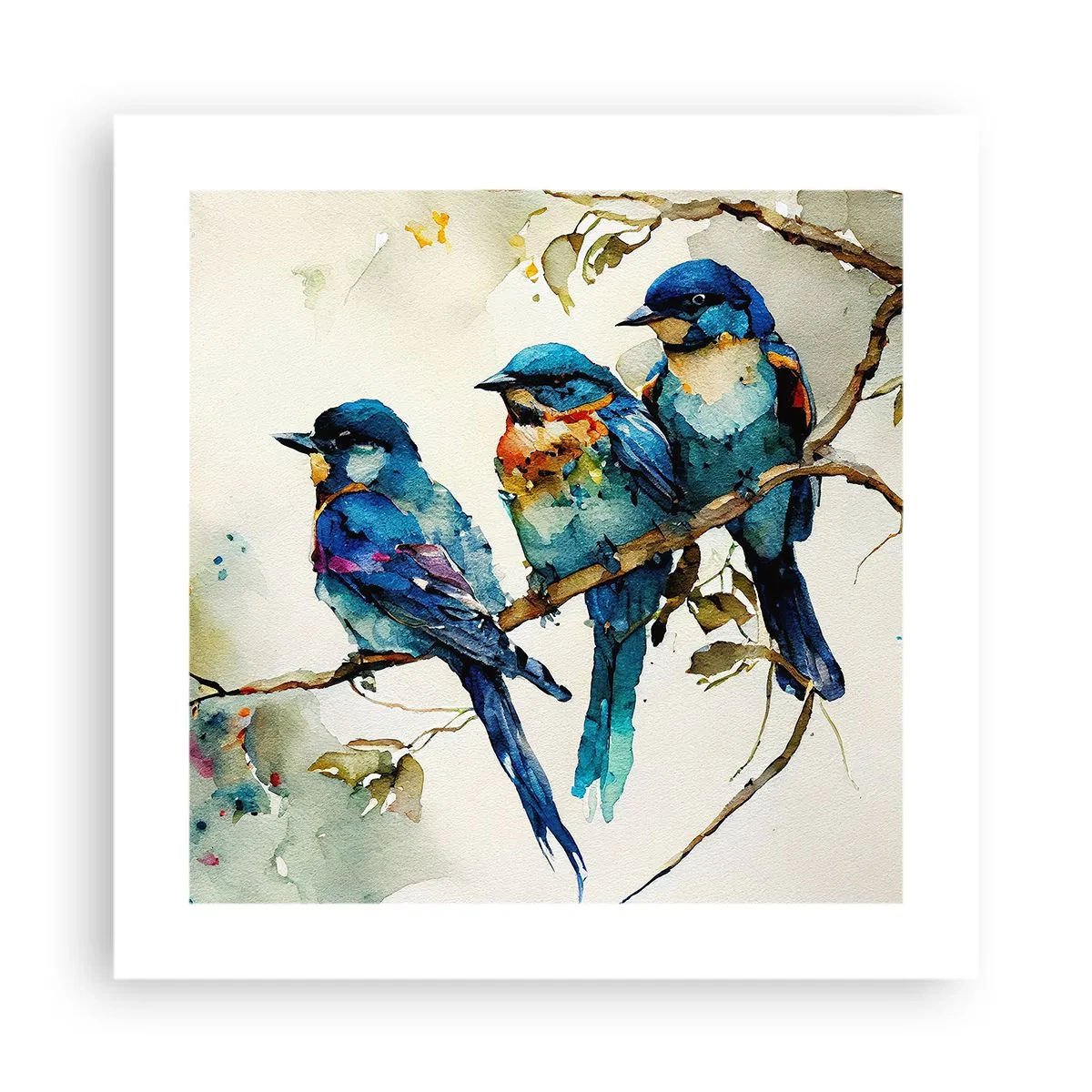 Affisch - Sur? - 40x40 cm