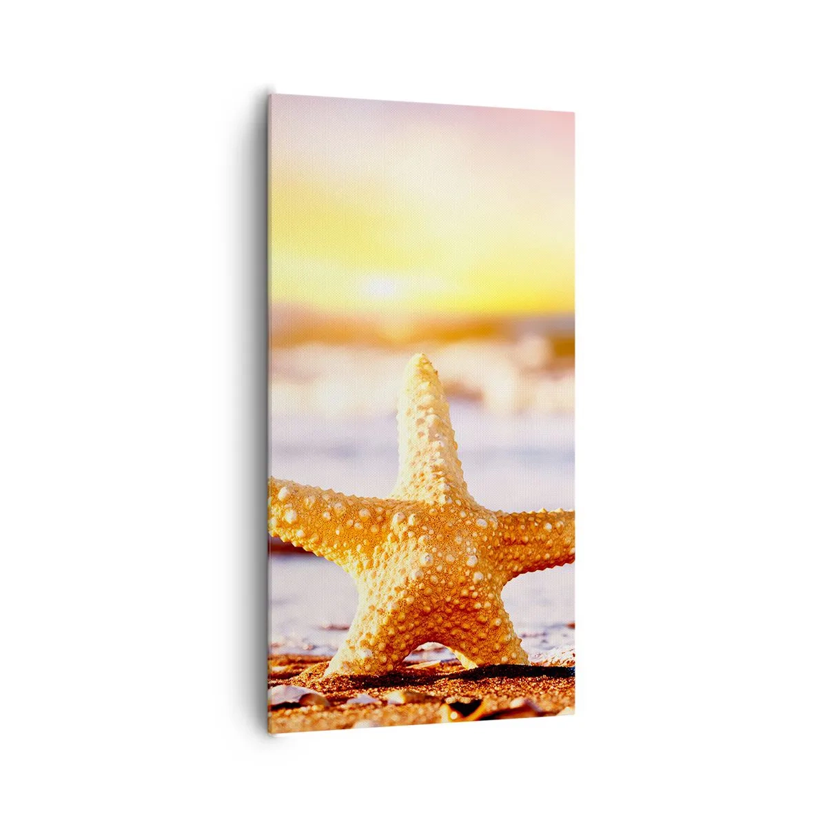 Canvastavla - Bild på duk - Havsgåva - 65x120 cm