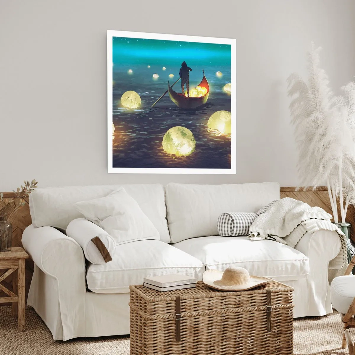 Affisch - Saker som filosoferna inte drömt om - 30x30 cm