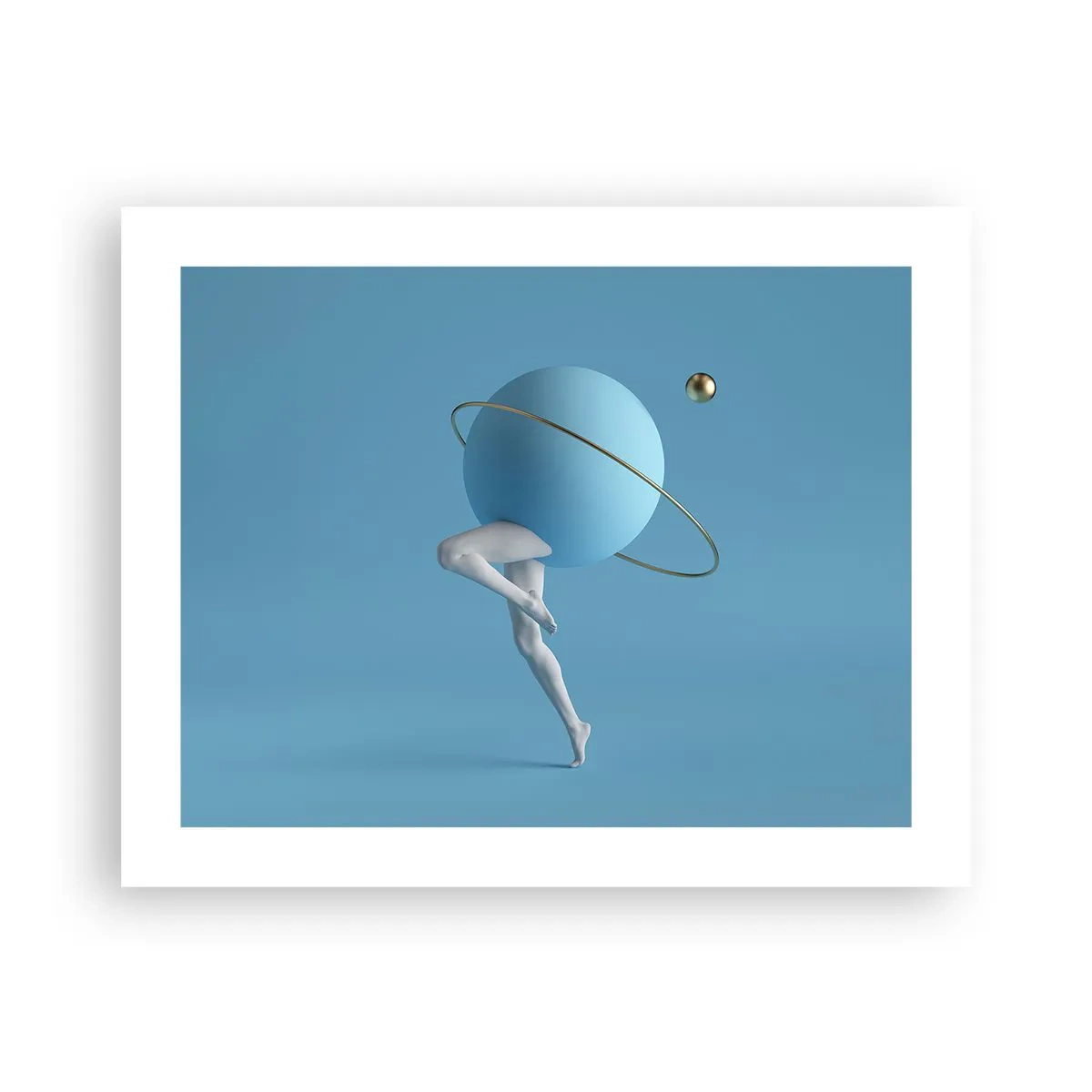 Affisch - Och planeterna blir galna - 50x40 cm