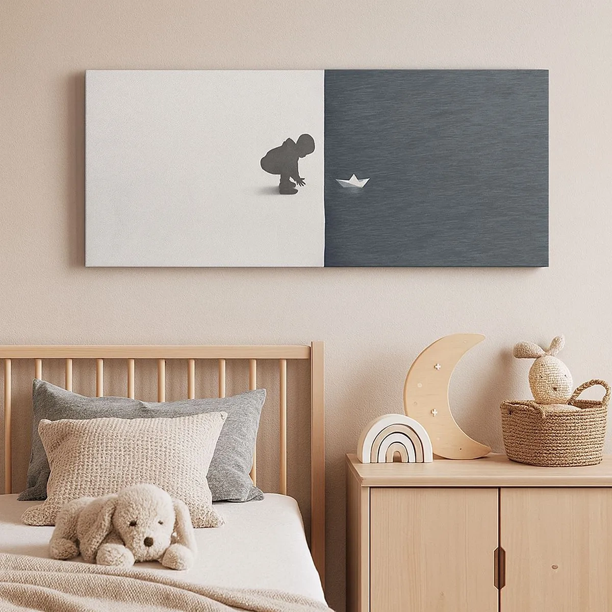 Canvastavla - Bild på duk - En stor expedition - 100x40 cm