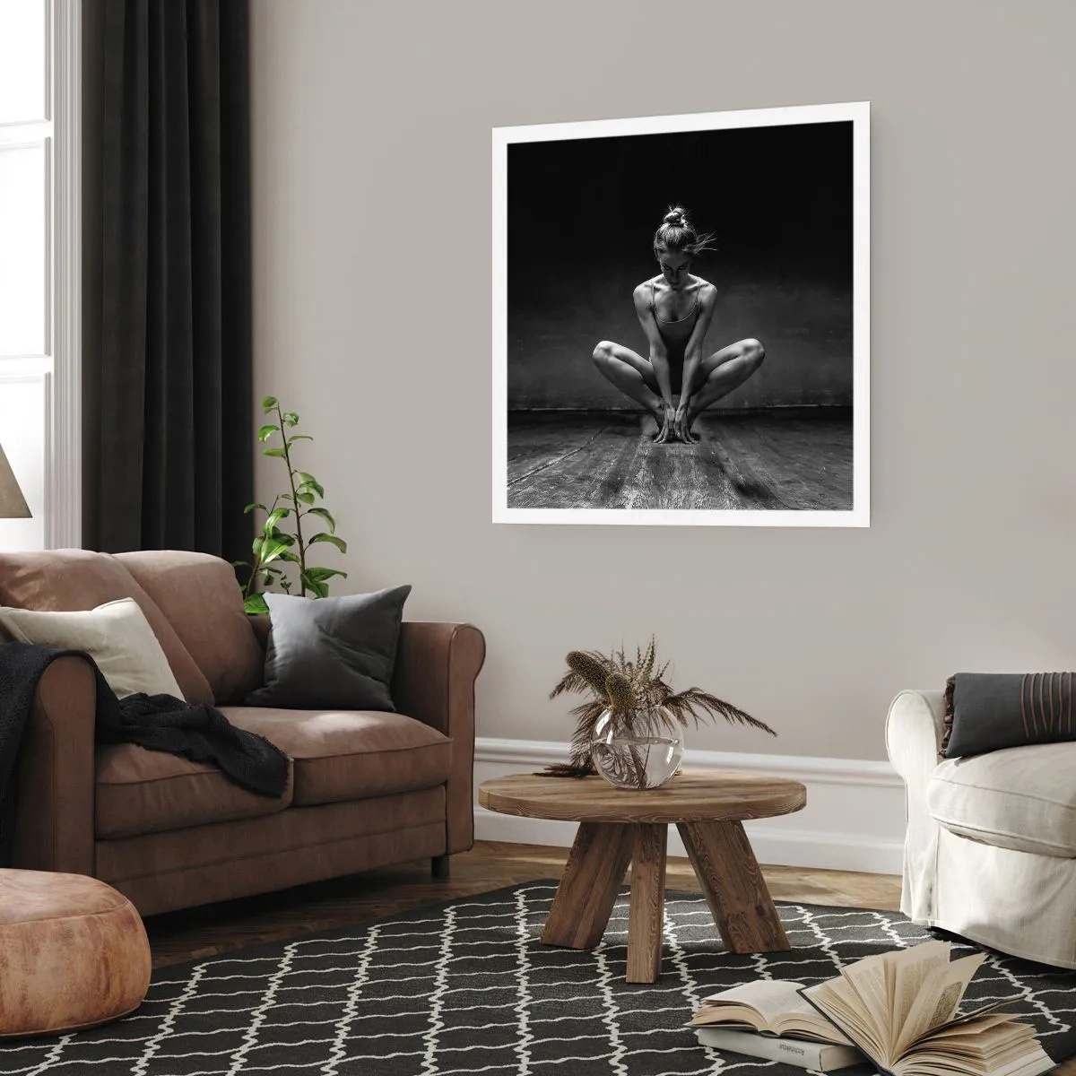 Affisch - Koncentrerad dansenergi - 30x30 cm