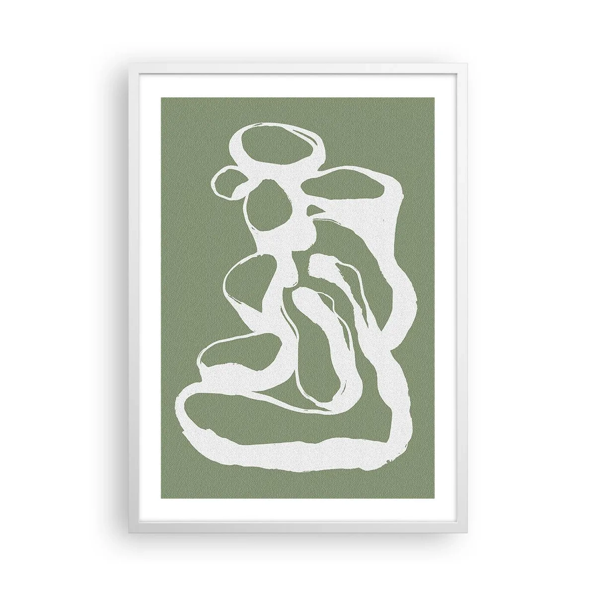 Affisch i vit ram - Rymdens kallelse - 50x70 cm