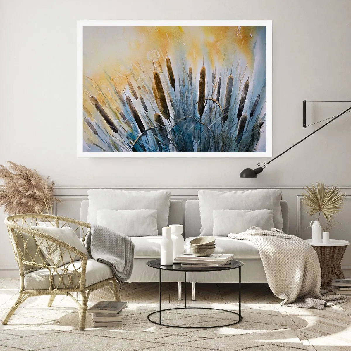 Affisch - Vattnets kyla, solens hetta - 91x61 cm