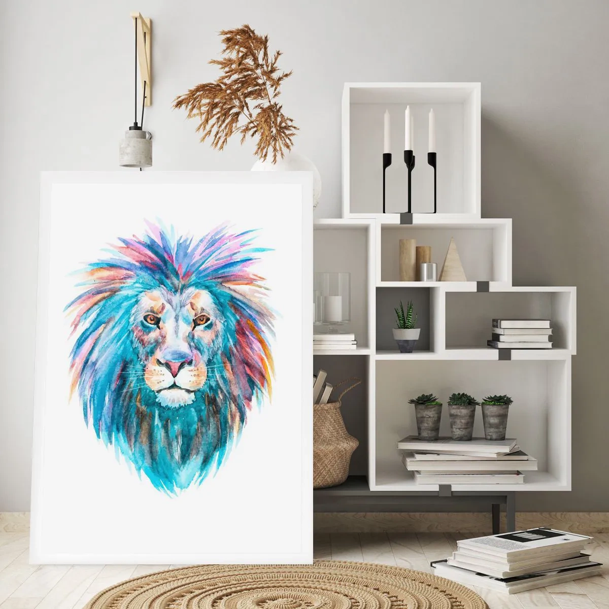 Affisch - Elektrifierande aura - 61x91 cm