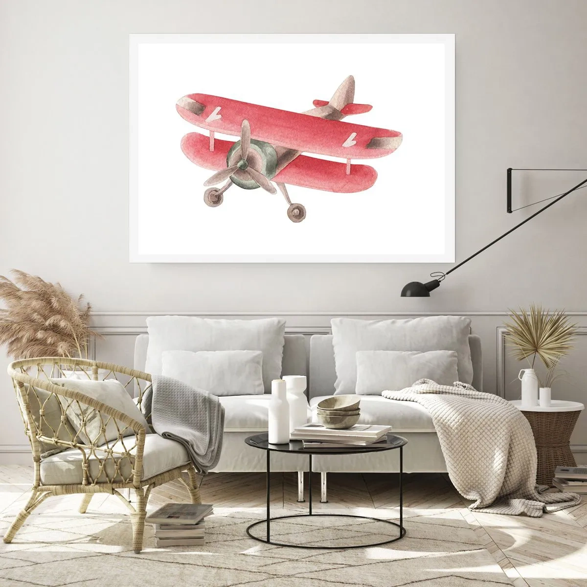 Affisch - Redo att flyga högt - 100x70 cm