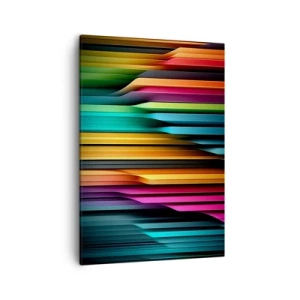 Canvastavla - Bild på duk - Lysande orgel - 50x70 cm