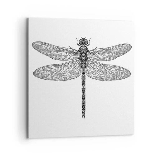 Canvastavla - Bild på duk - Precision i naturen - 60x60 cm